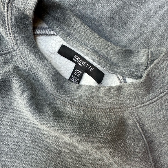 Brunette the Label Blonde crewneck - Picture 1 of 5